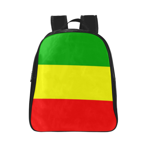 RASTA ONE LOVE School Backpack (Model 1601)(Small)