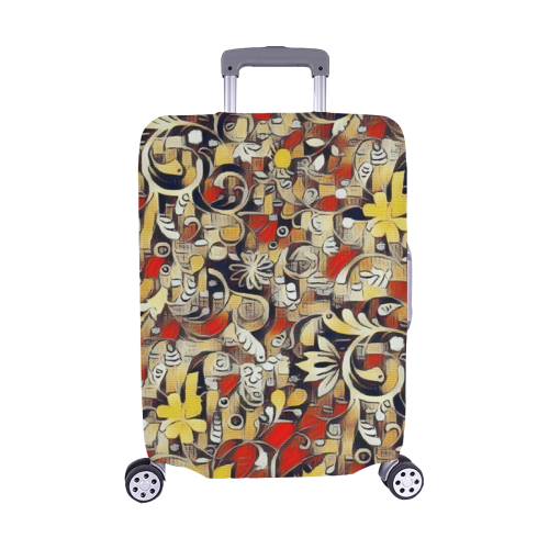 My Fantasy World 38 by JamColors Luggage Cover/Medium 22"-25"