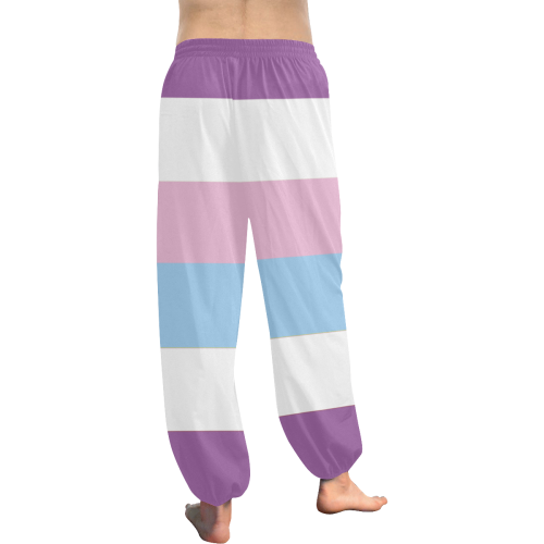 Bigender Flag Women's All Over Print Harem Pants (Model L18)