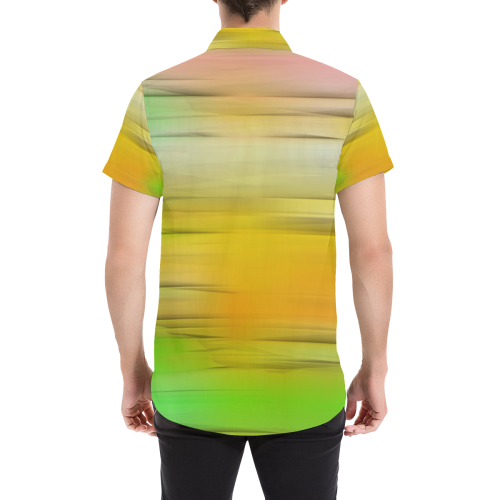 noisy gradient 2 by JamColors Men's All Over Print Short Sleeve Shirt (Model T53)