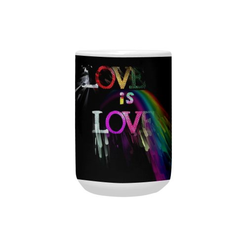 Love is Love by Nico Bielow Custom Ceramic Mug (15OZ)