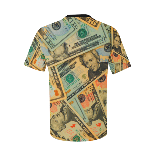 US DOLLARS 2 Men's All Over Print T-Shirt with Chest Pocket (Model T56)