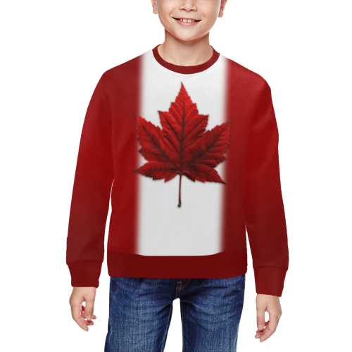 Kid's Canada Flag Sweatshirts