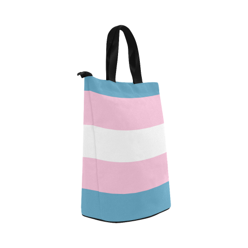 Transgender Flag Nylon Lunch Tote Bag (Model 1670)