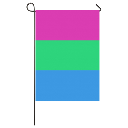 Polysexual Flag Garden Flag 28''x40'' （Without Flagpole）
