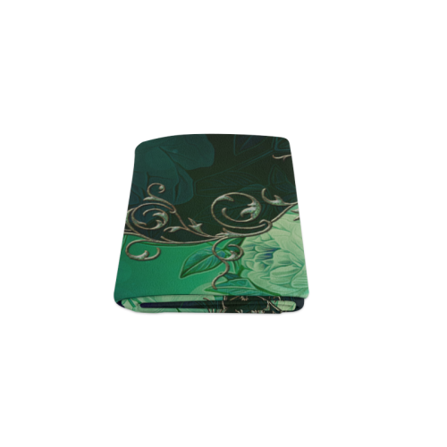 Green floral design Blanket 40"x50"