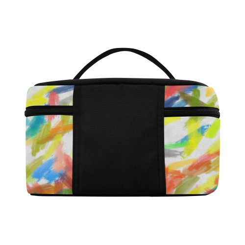 Colorful brush strokes Lunch Bag/Large (Model 1658)