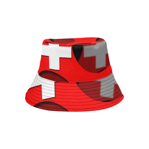 The Flag of Switzerland All Over Print Bucket Hat