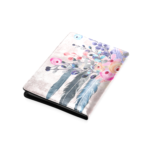 pink dreamcatcher floral Custom NoteBook A5