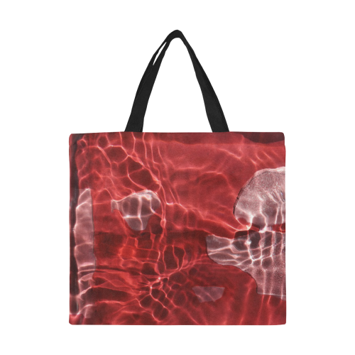 Red River All Over Print Canvas Tote Bag/Large (Model 1699)