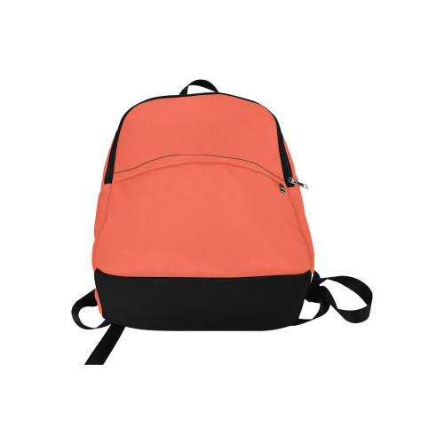 color tomato Fabric Backpack for Adult (Model 1659)