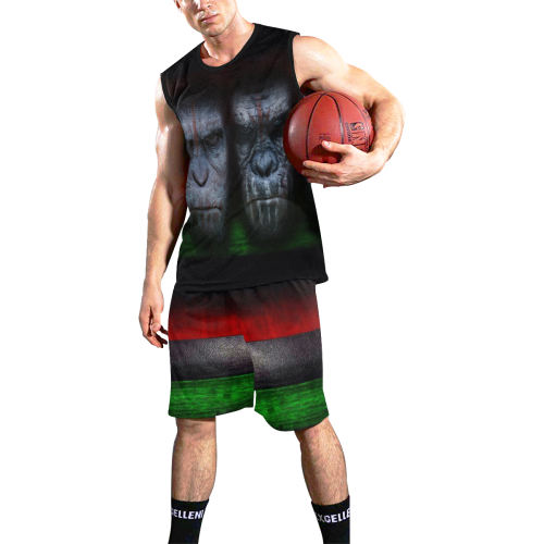 RBG APES SOLDIERS All Over Print Basketball Uniform
