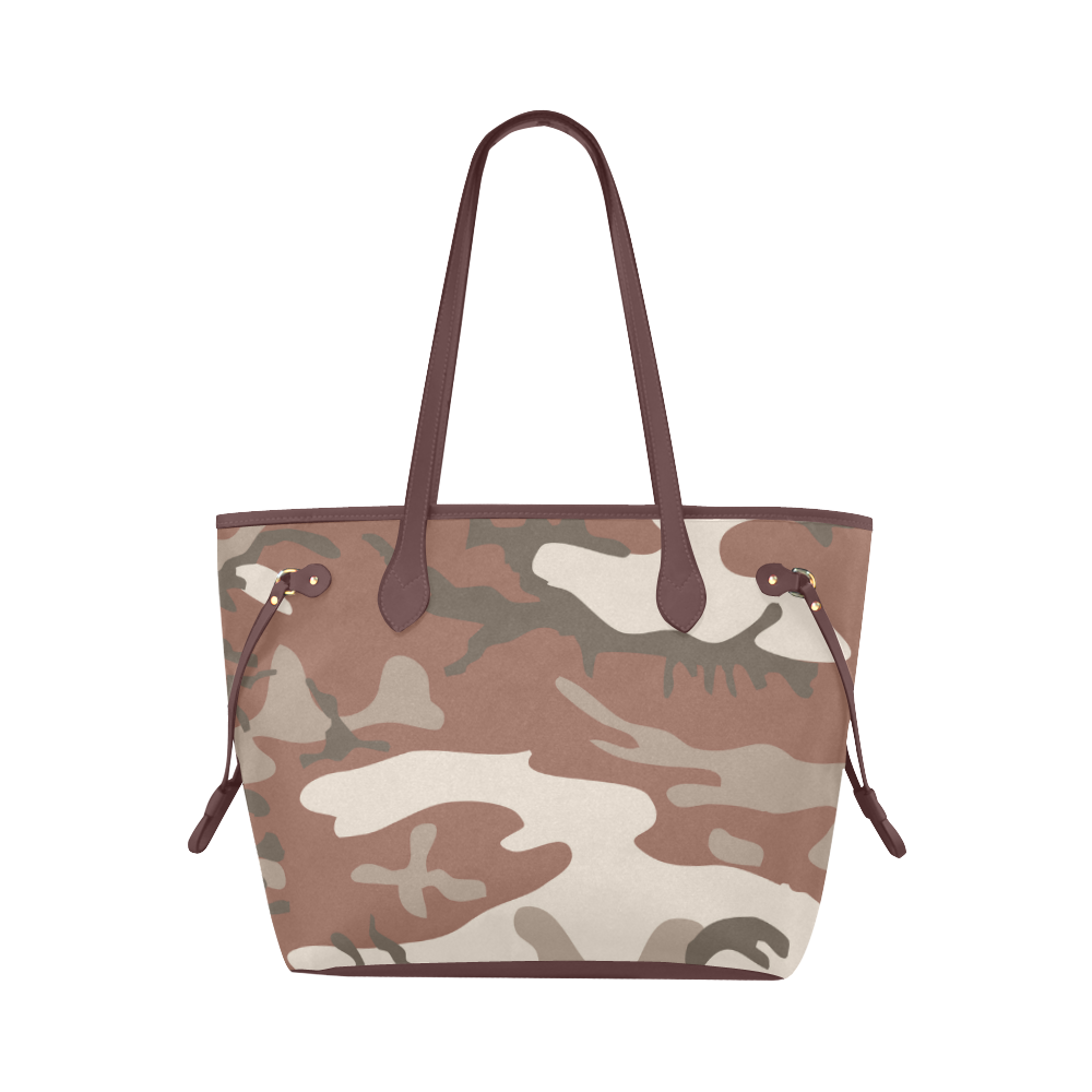 designer camo tote bag