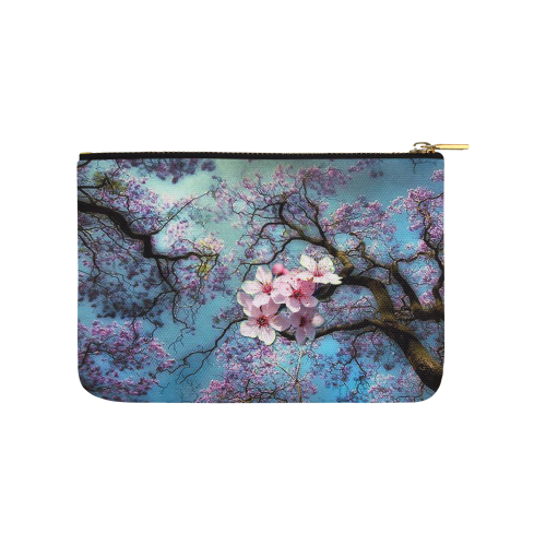 Cherry blossomL Carry-All Pouch 9.5''x6''