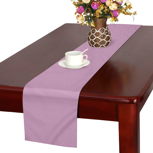 color mauve Table Runner 16x72 inch