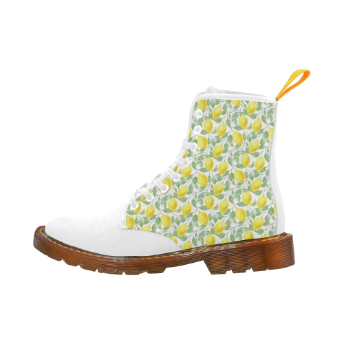 Lemons And Butterfly Martin Boots For Women Model 1203H