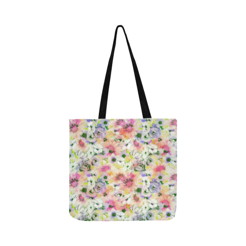 pretty spring floral Reusable Shopping Bag Model 1660 (Two sides)