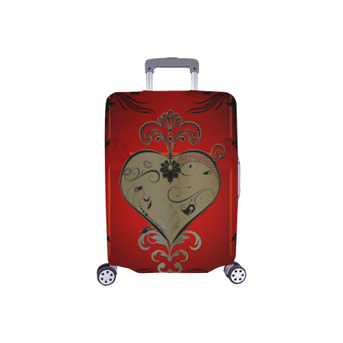 Wonderful decorative heart Luggage Cover/Small 18"-21"