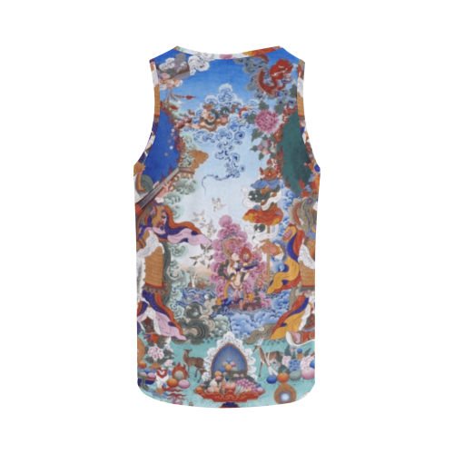 Four Heavenly Kings, by Ivan Venerucci Italian Style All Over Print Tank Top for Men (Model T43)