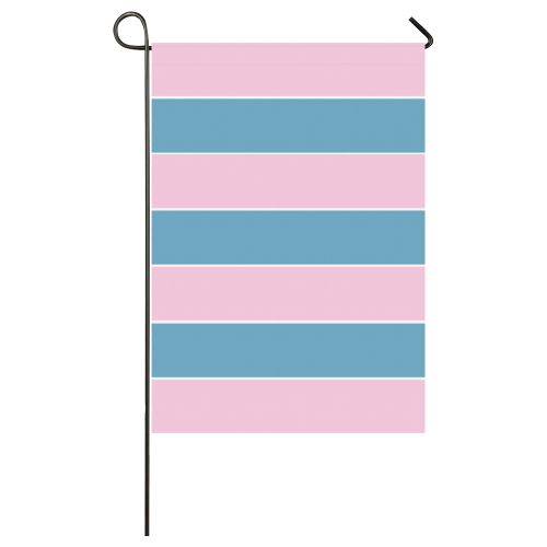 Transsexual Flag Garden Flag 28''x40'' （Without Flagpole）