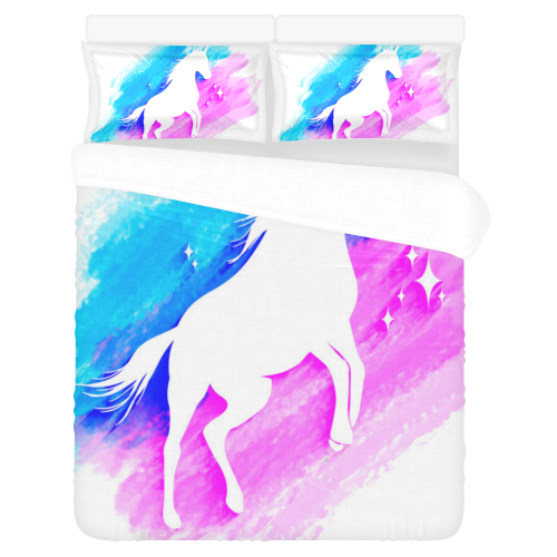 unicorn 3-Piece Bedding Set