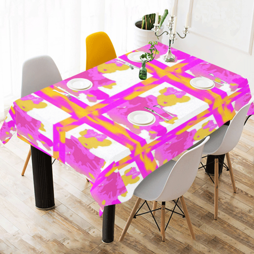 SERIPPY Cotton Linen Tablecloth 60" x 90"
