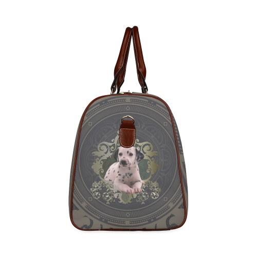 Cute dalmatian Waterproof Travel Bag/Large (Model 1639)