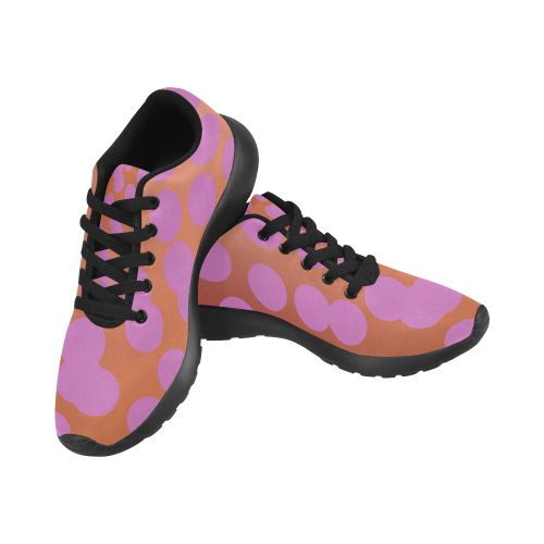 Design exotic shoes with pink dots sweet Women’s Running Shoes (Model 020)