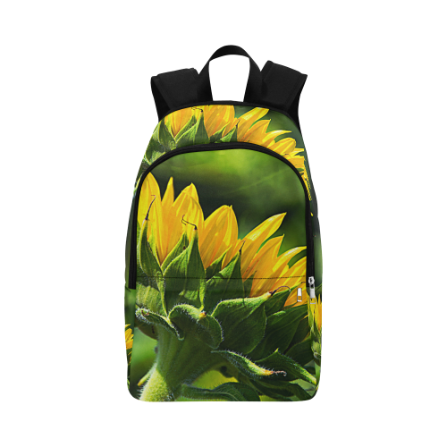 Sunflower New Beginnings Fabric Backpack for Adult (Model 1659)
