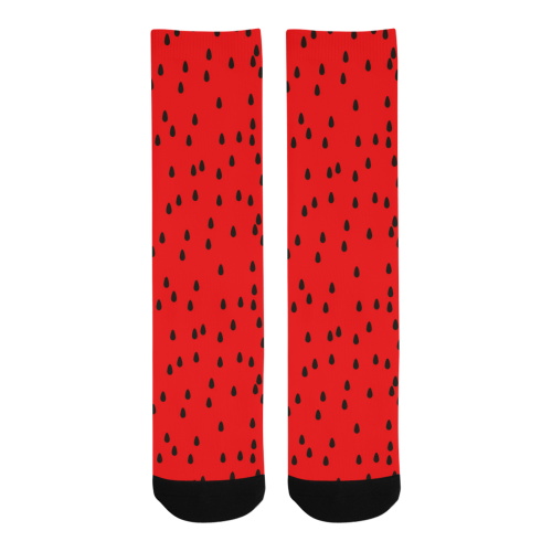 Watermelon Men's Custom Socks