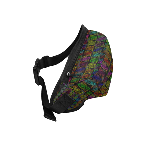 Ripped SpaceTime Stripes Collection Fanny Pack/Large (Model 1676)