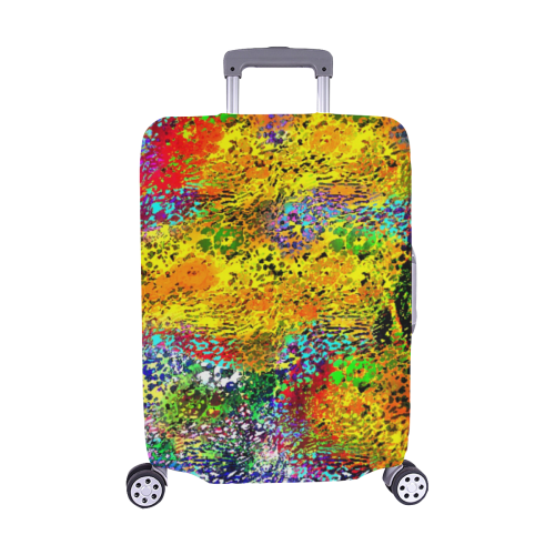Wild print Luggage Cover/Medium 22"-25"