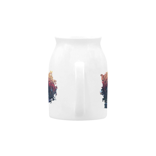 GrabYourDesign  - Autumn Day Milk Cup (Small) 300ml