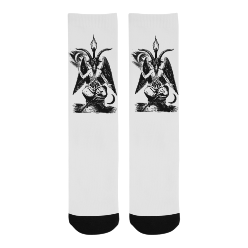The Demon Baphomet 2 Men's Custom Socks