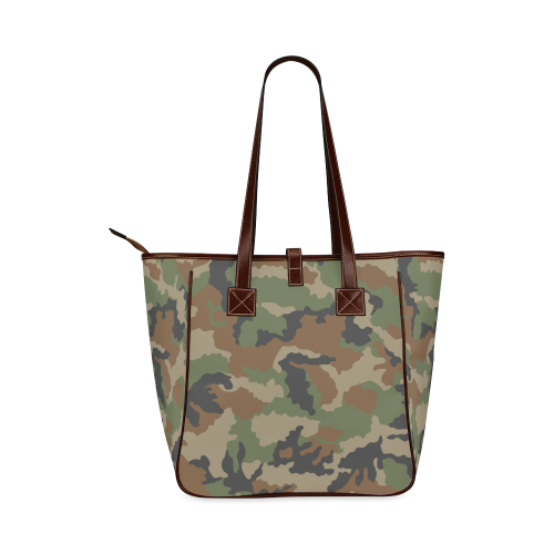 woodland camouflage pattern Classic Tote Bag (Model 1644)