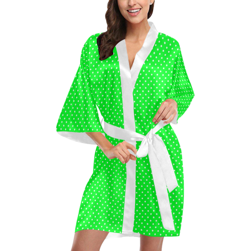 polkadots20160650 Kimono Robe