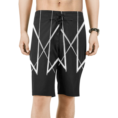 LYNEZYMEZ Men's All Over Print Board Shorts (Model L16)