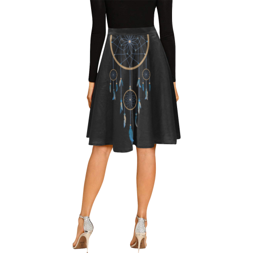 Dreamcatcher Melete Pleated Midi Skirt (Model D15)