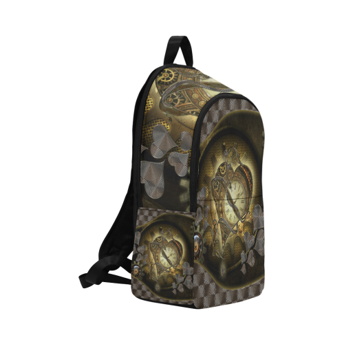 Awesome steampunk heart Fabric Backpack for Adult (Model 1659)