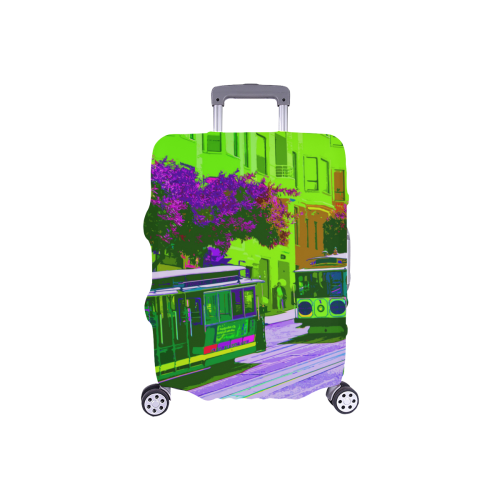 SanFrancisco_20170109_by_JAMColors Luggage Cover/Small 18"-21"