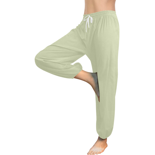 White Jade Women's All Over Print Harem Pants (Model L18)