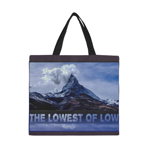 Lowest of Low Matterhorn All Over Print Canvas Tote Bag/Large (Model 1699)