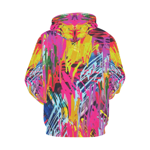 Wondering All Over Print Hoodie for Women (USA Size) (Model H13)