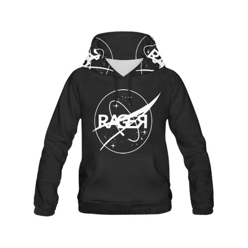 rager gang hoodie nasa hoodie All Over Print Hoodie for Men/Large Size (USA Size) (Model H13)