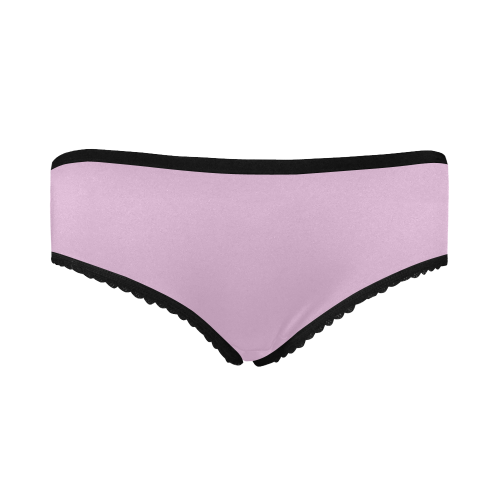 Pink Lavender Women's All Over Print Classic Briefs (Model L13)