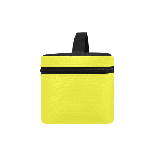 color maximum yellow Cosmetic Bag/Large (Model 1658)