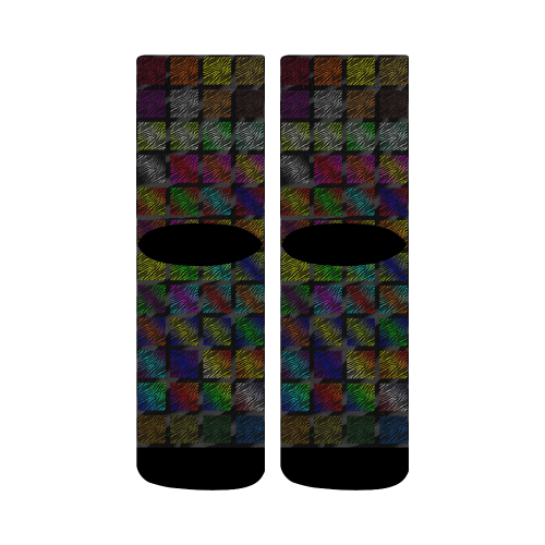 Ripped SpaceTime Stripes Collection Crew Socks