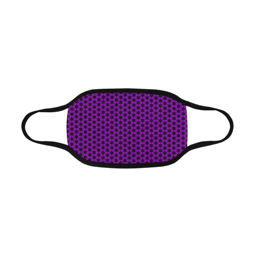 Purple Star Lattice Mouth Mask