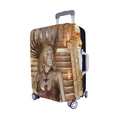 Beautiful fairy Luggage Cover/Medium 22"-25"