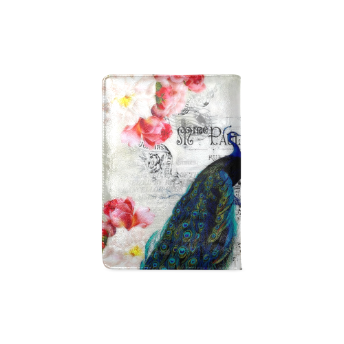 peacock and roses Custom NoteBook A5